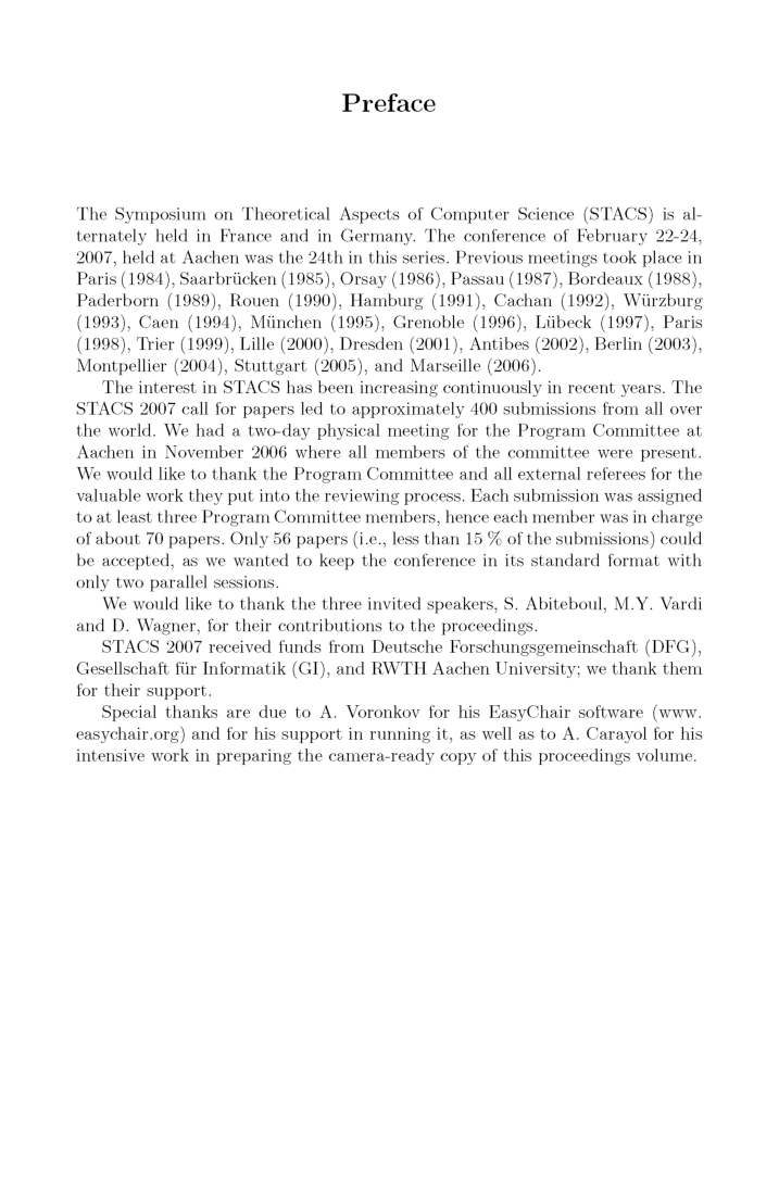 STACS 2007 - Page 4