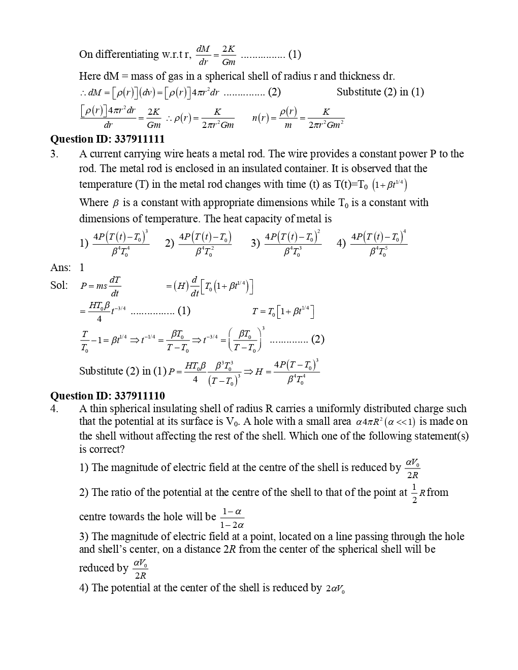 IIT JEE Advance Paper Question Answer With Solution 2019 Paper-1 - Page 3