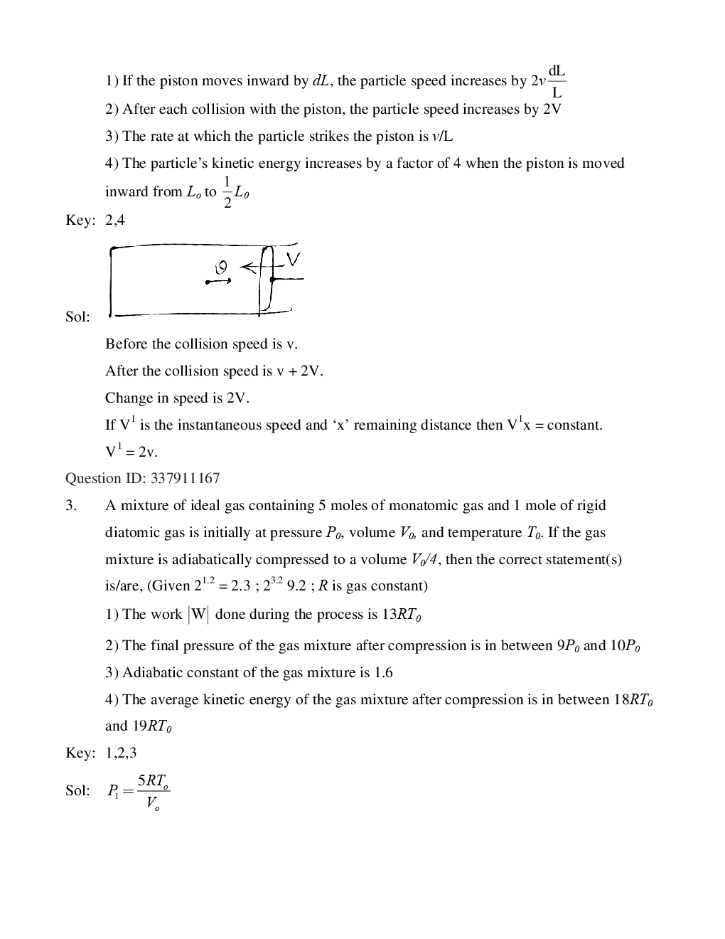 IIT JEE Advance Paper Question Answer With Solution 2019 Paper-2 - Page 4