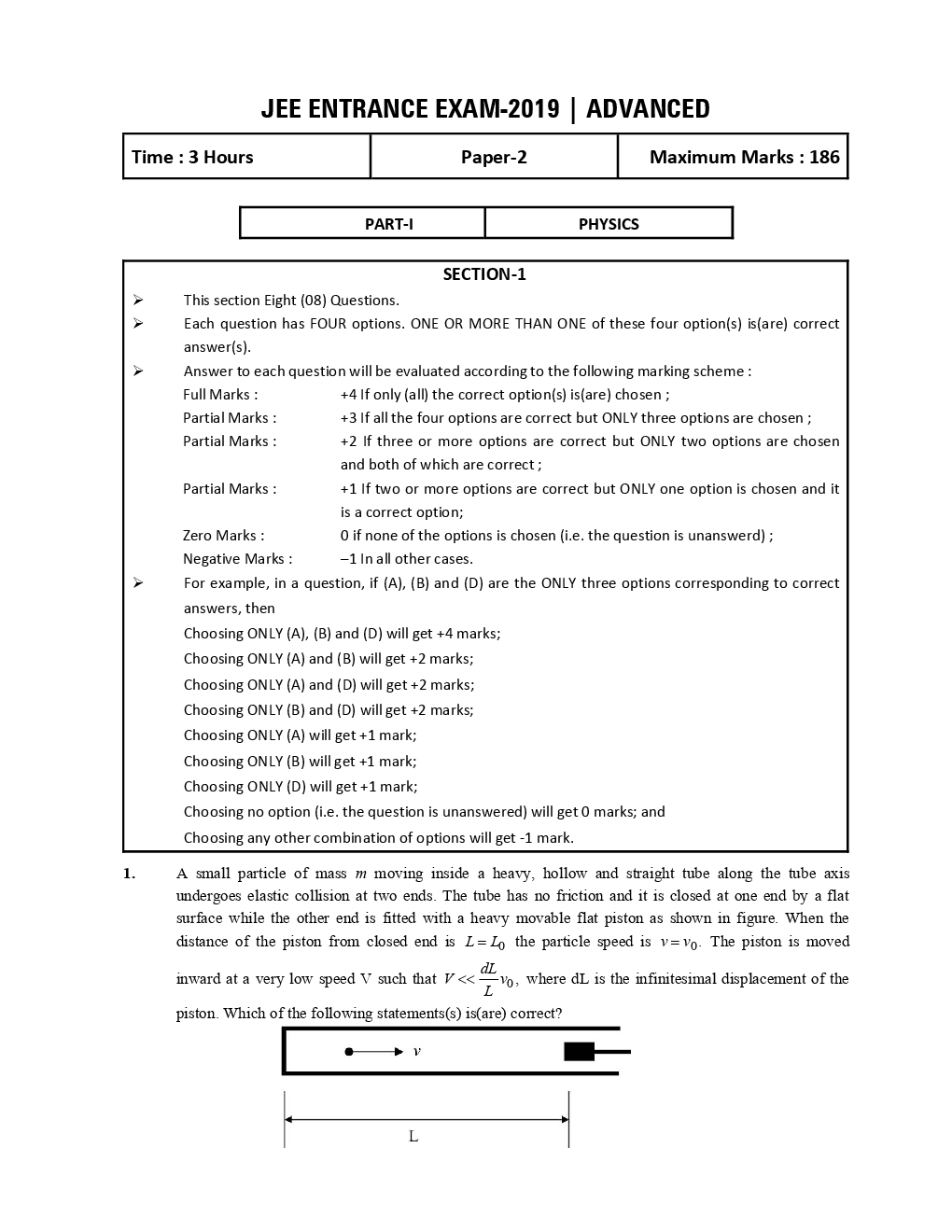 IIT JEE Advance Paper Question Answer With Solution 2019 Paper-4 - Page 2