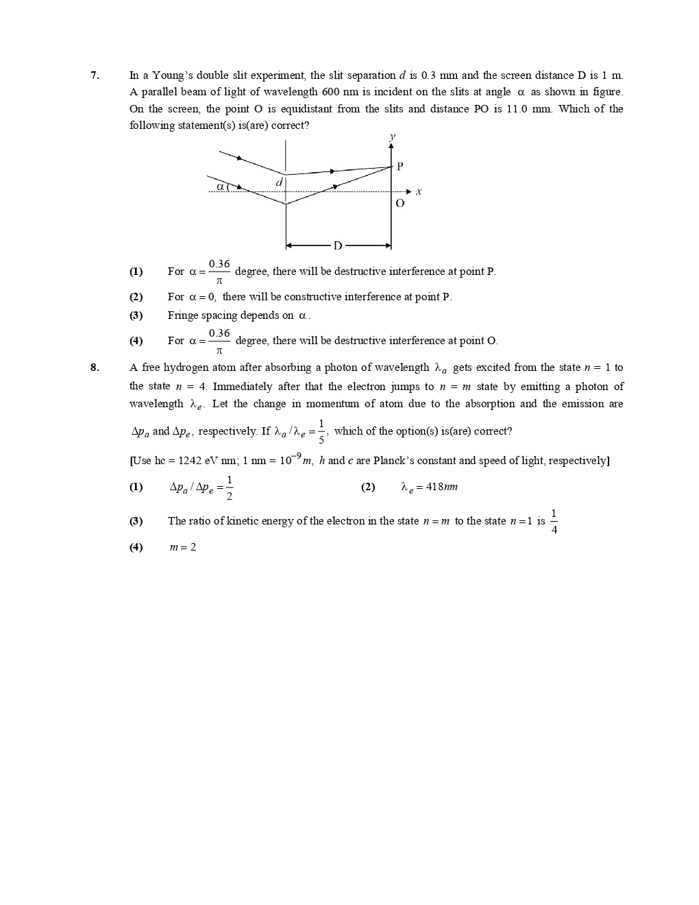 IIT JEE Advance Paper Question Answer With Solution 2019 Paper-4 - Page 5