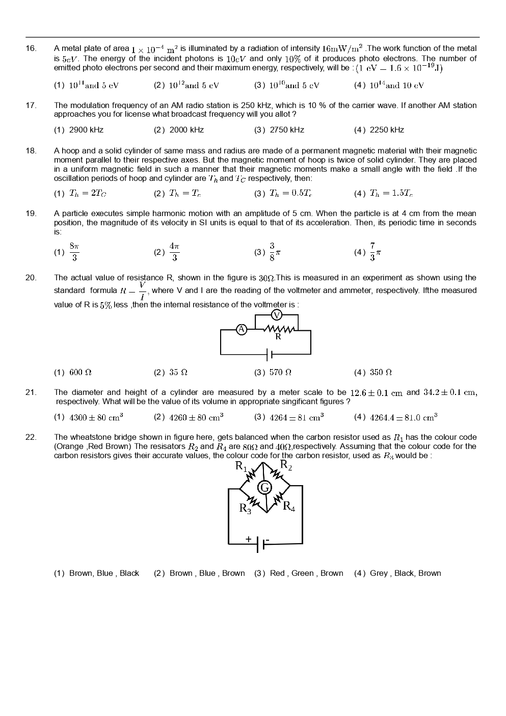 IIT JEE Mains Paper Question Answer With Solution 2019 Paper-3 - Page 4