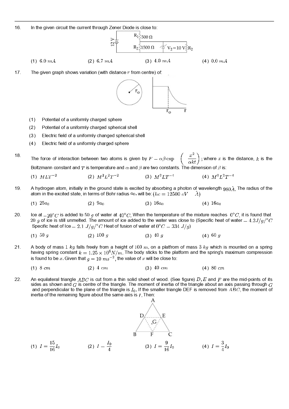 IIT JEE Mains Paper Question Answer With Solution 2019 Paper-5 - Page 5