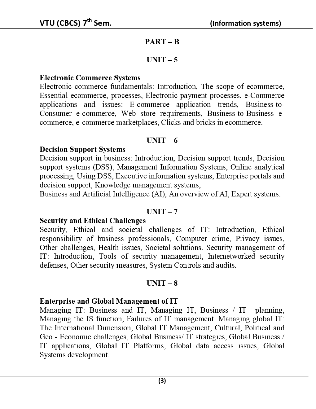 Information Systems For VTU BE 7th Sem Computer Science Engineering - Page 4