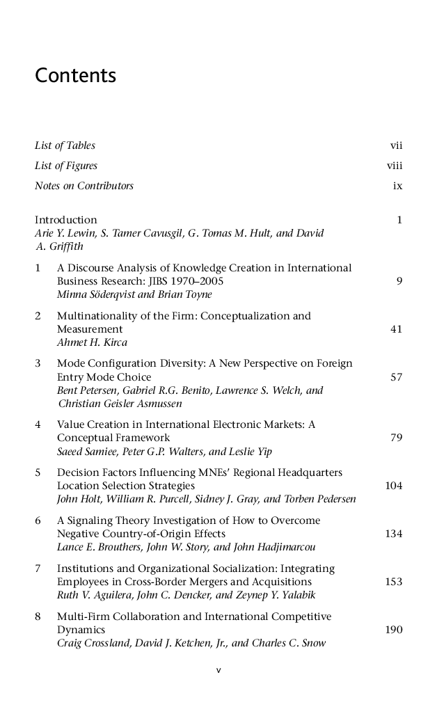 Thought Leadership In Advancing International Business Research - Page 4