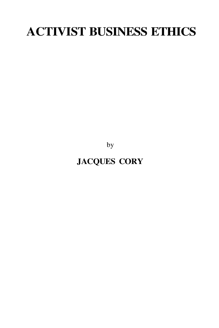 Activist Business Ethics - Page 4