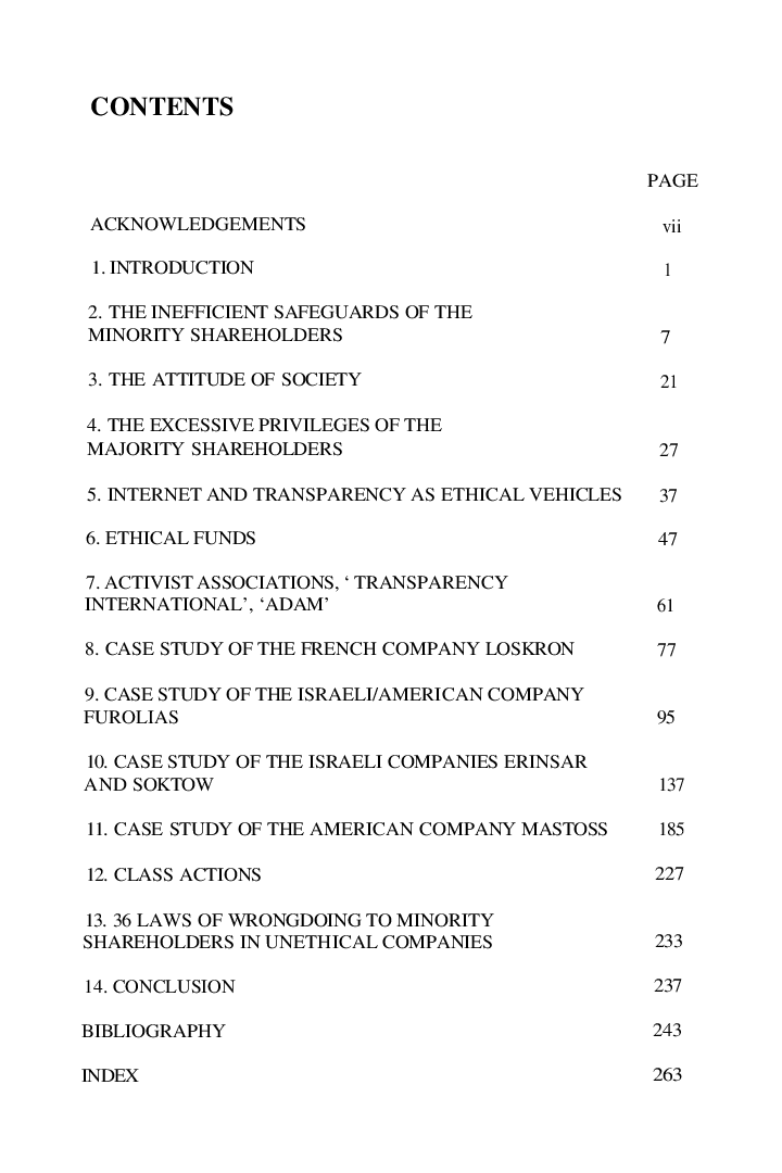 Business Ethics The Ethical Revolution Of Minority Shareholders - Page 3