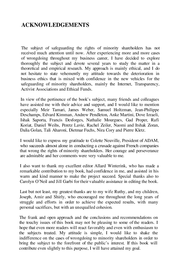 Business Ethics The Ethical Revolution Of Minority Shareholders - Page 5