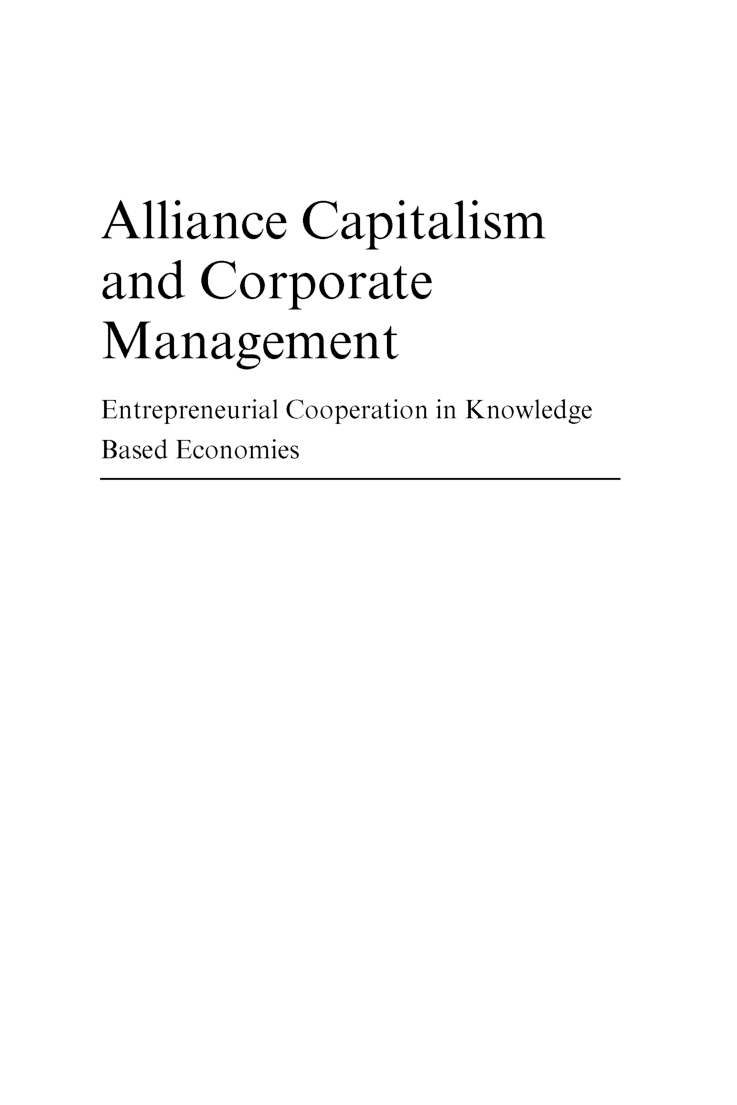 Alliance Capitalism And Corporate Management - Page 4