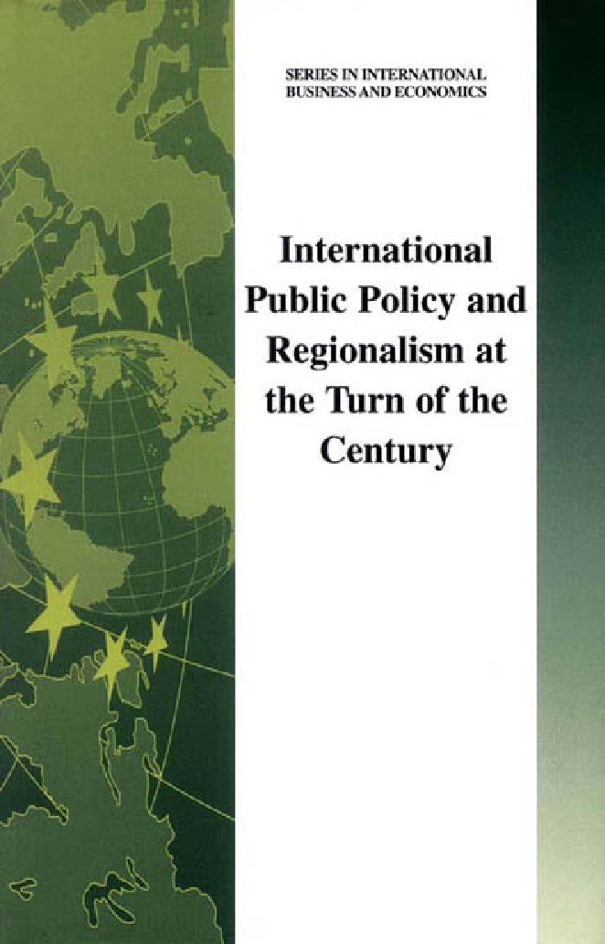 International Public Policy And Regionalism At The Turn Of The Century - Page 1