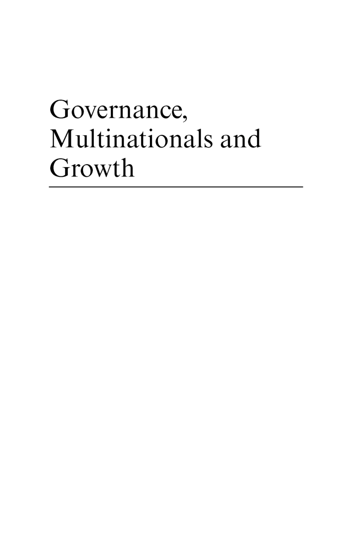Governance Multinationals And Growth - Page 4