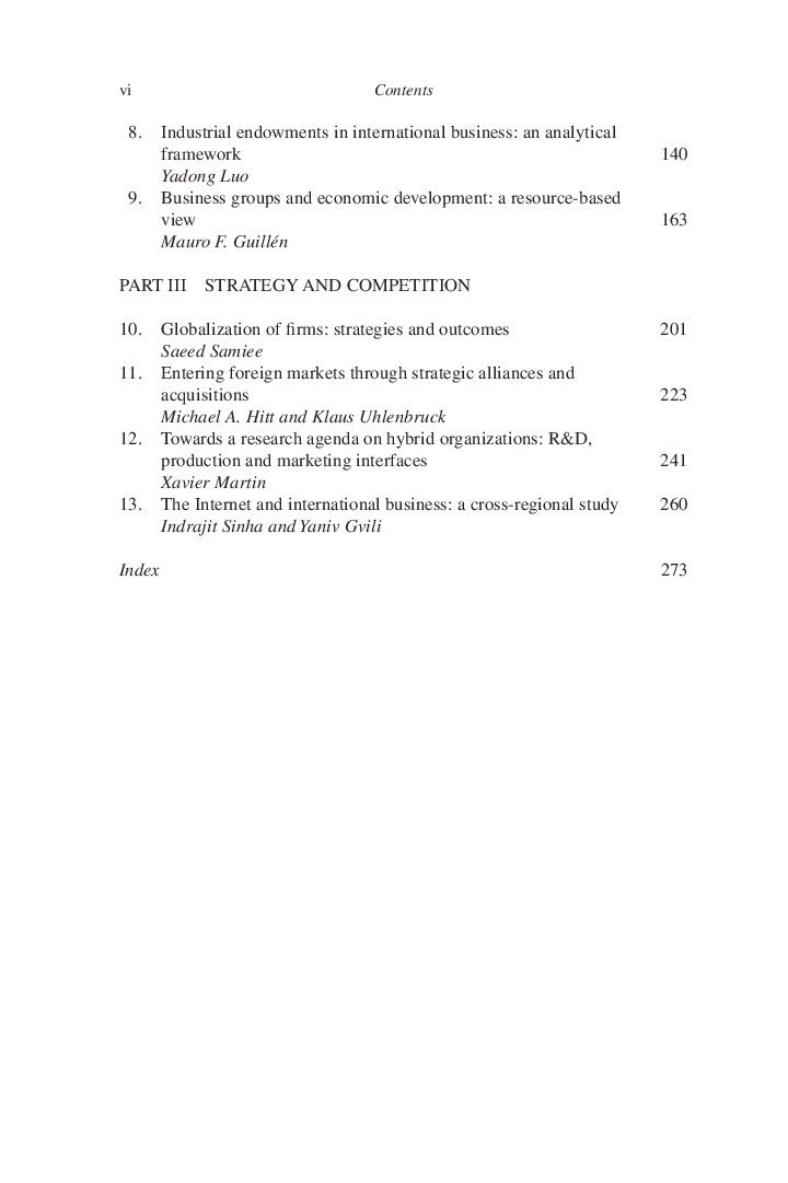 Emerging Issues In International Business Research - Page 5