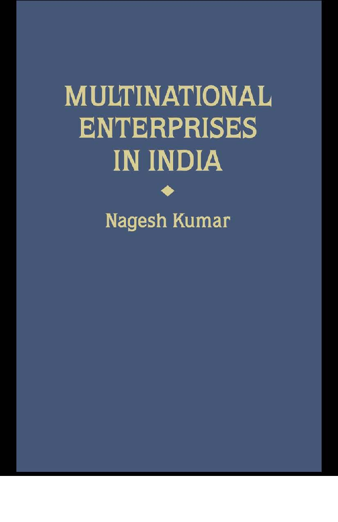 Multinational Enterprises in India - Page 1