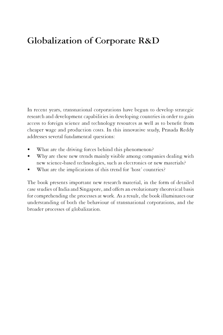 Globalization Of Corporate R And D - Page 2