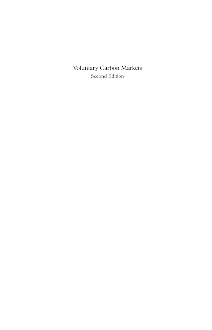 Voluntary Carbon Markets - Page 2