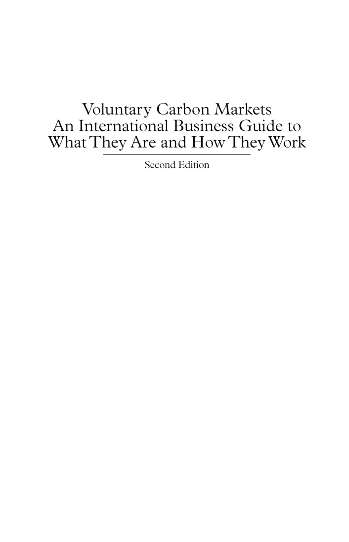 Voluntary Carbon Markets - Page 3