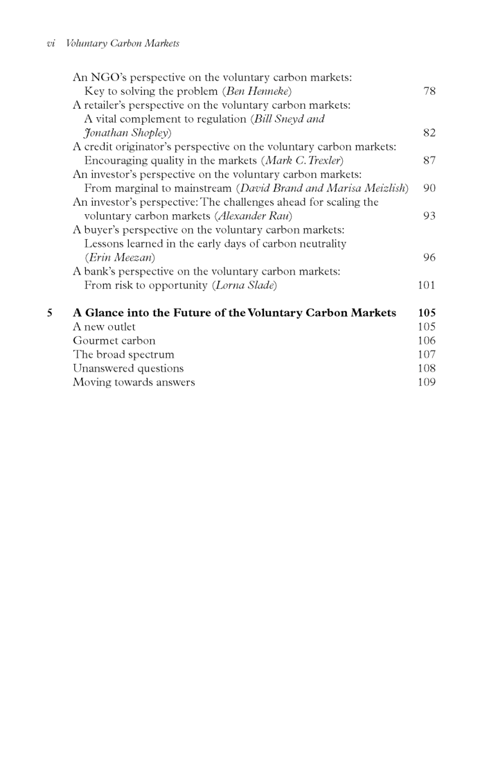 Voluntary Carbon Markets - Page 5