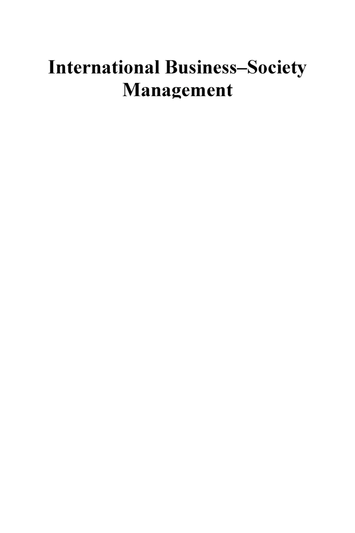 International Business Society Management - Page 3