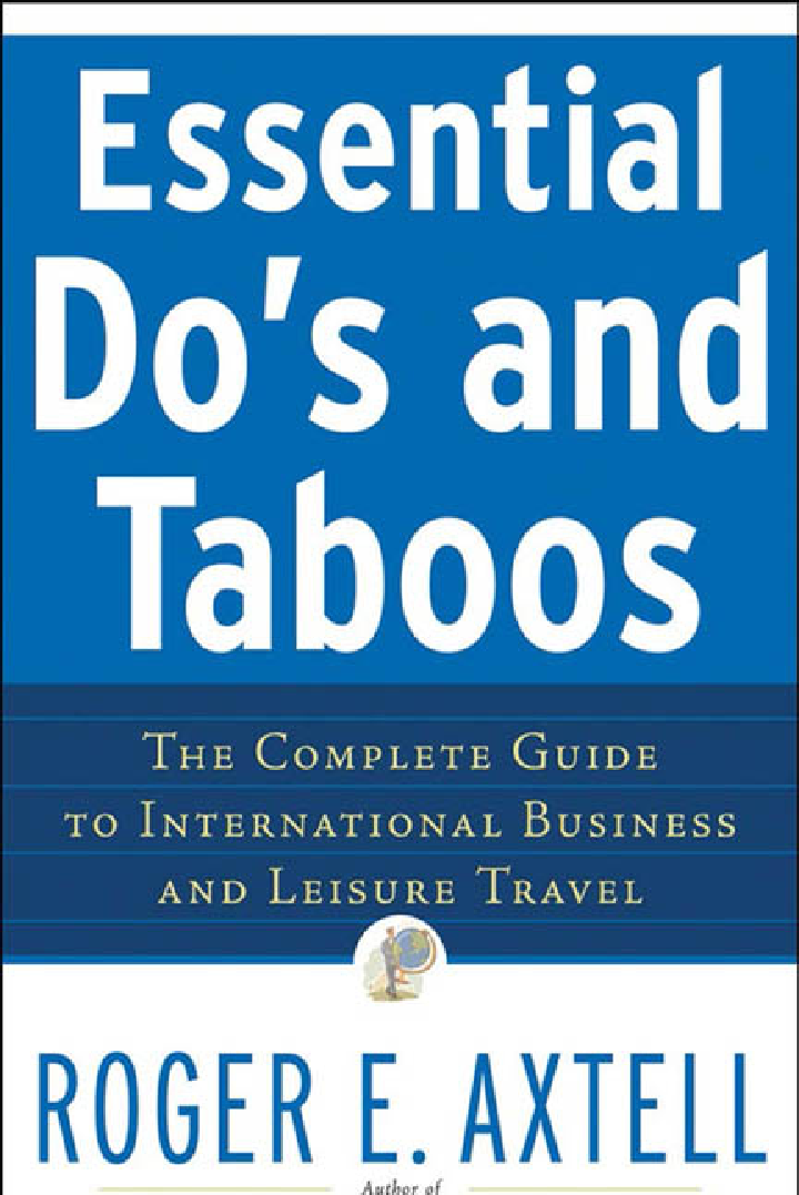 Essential Do's And Taboos - Page 1