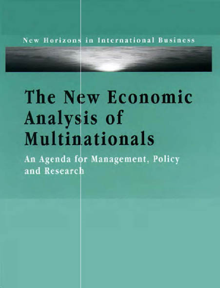 The New Economic Analysis Of Multinationals - Page 1