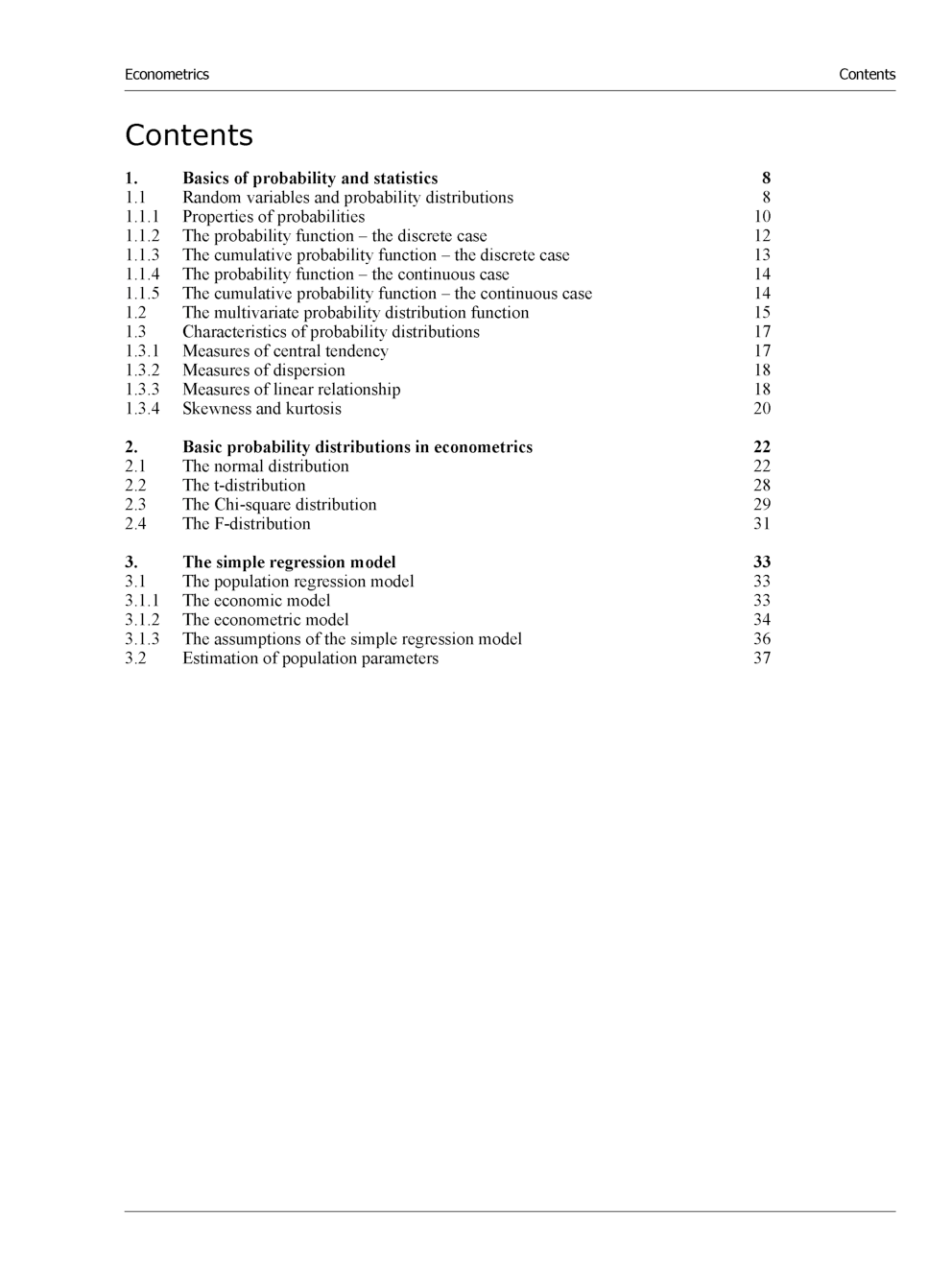 Econometrics - Page 4
