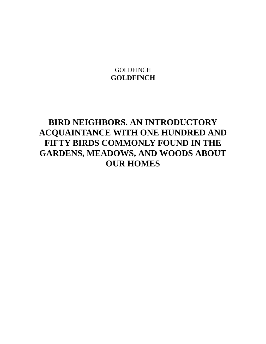 Bird Neighbors - Page 3