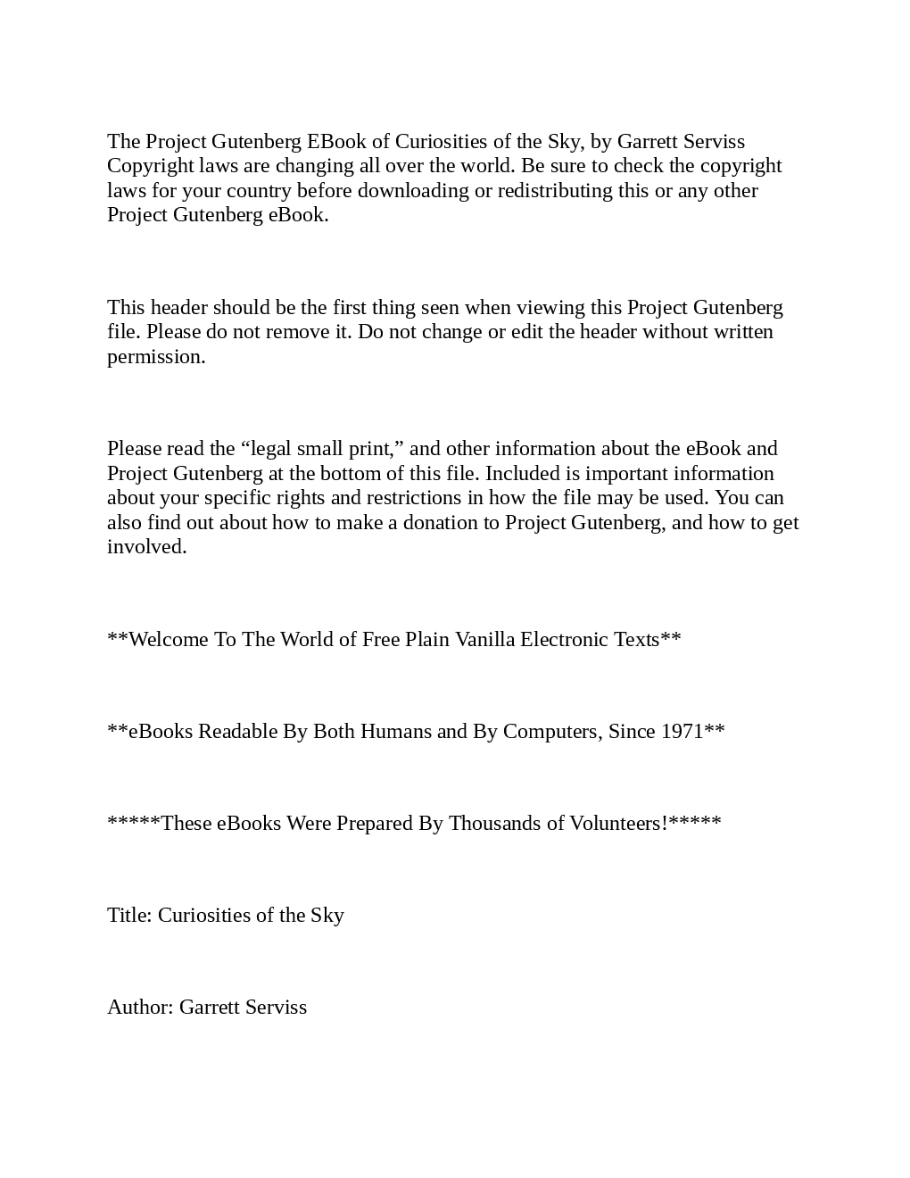 Curiosities Of The Sky - Page 2