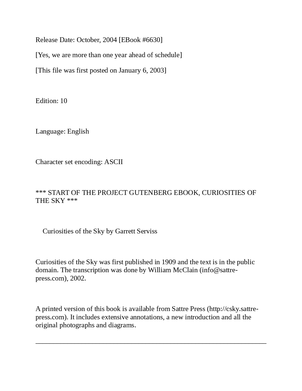 Curiosities Of The Sky - Page 3