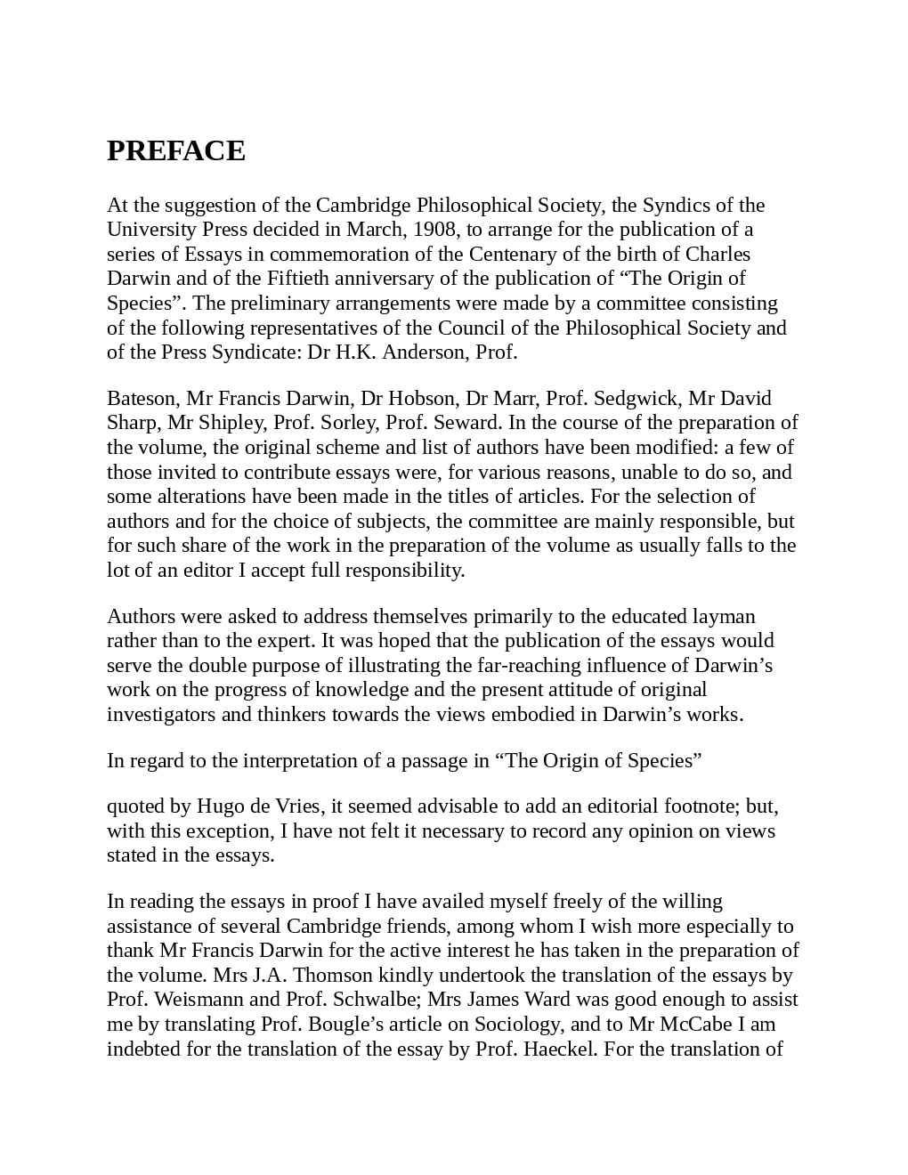 Darwin and Modern Science - Page 2