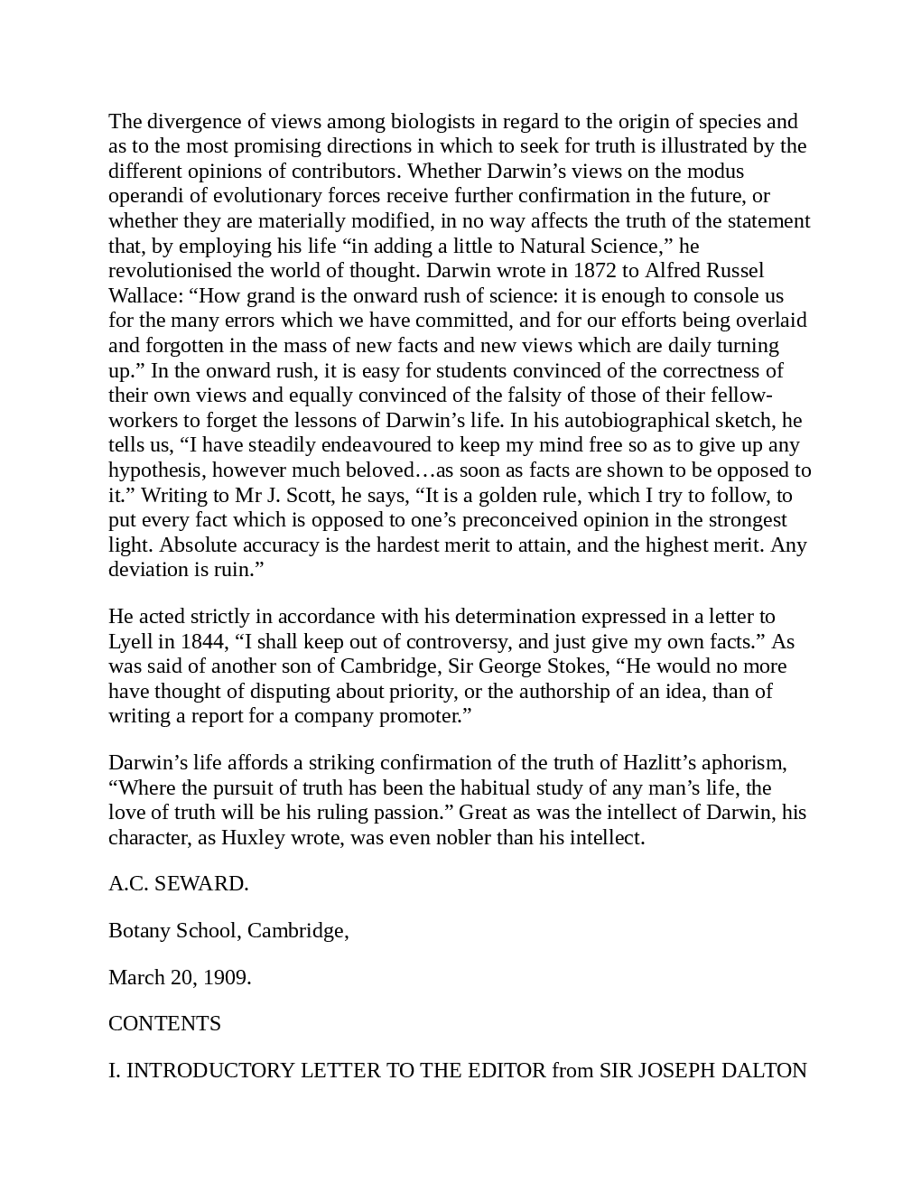 Darwin and Modern Science - Page 4