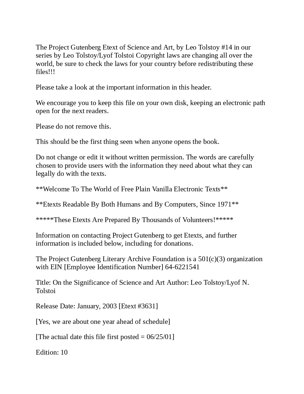 On The Significance Of Science And Art - Page 2