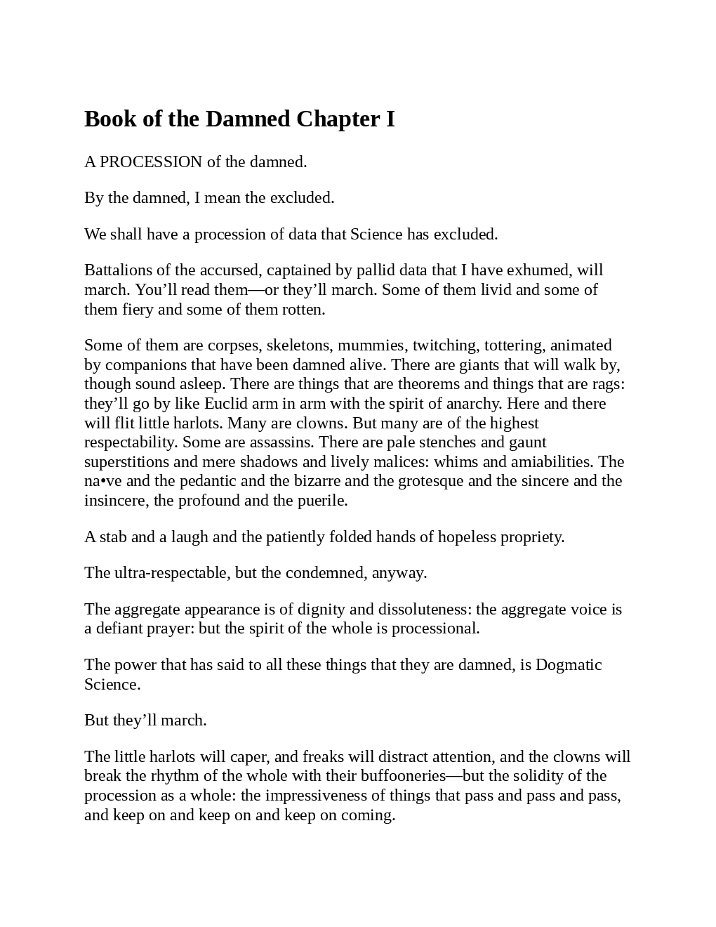 The Book of the Damned - Page 2