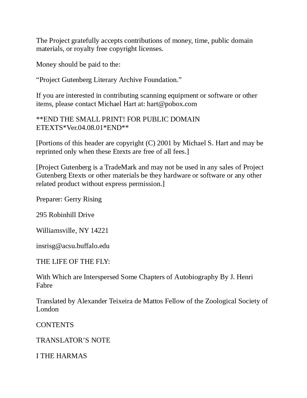 The Life Of The Fly - Page 2