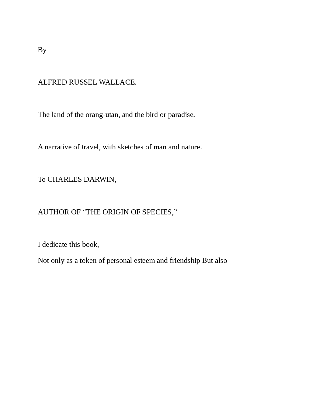 The Malay Archipelago - Page 4