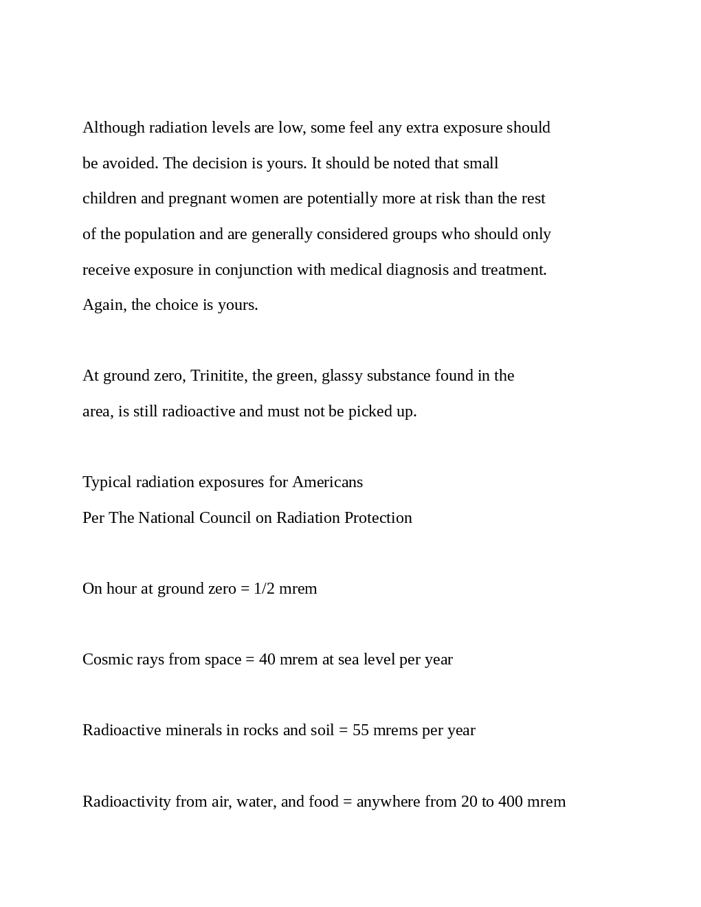 Trinity Atomic Bomb White Sands Missle Range - Page 5