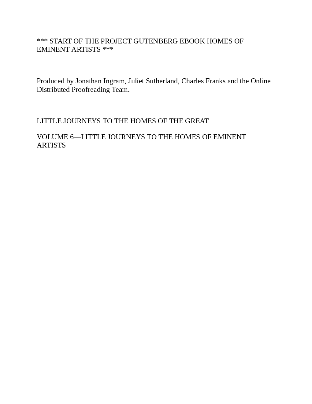 Little Journeys TO The Homes Of The Great - Page 2