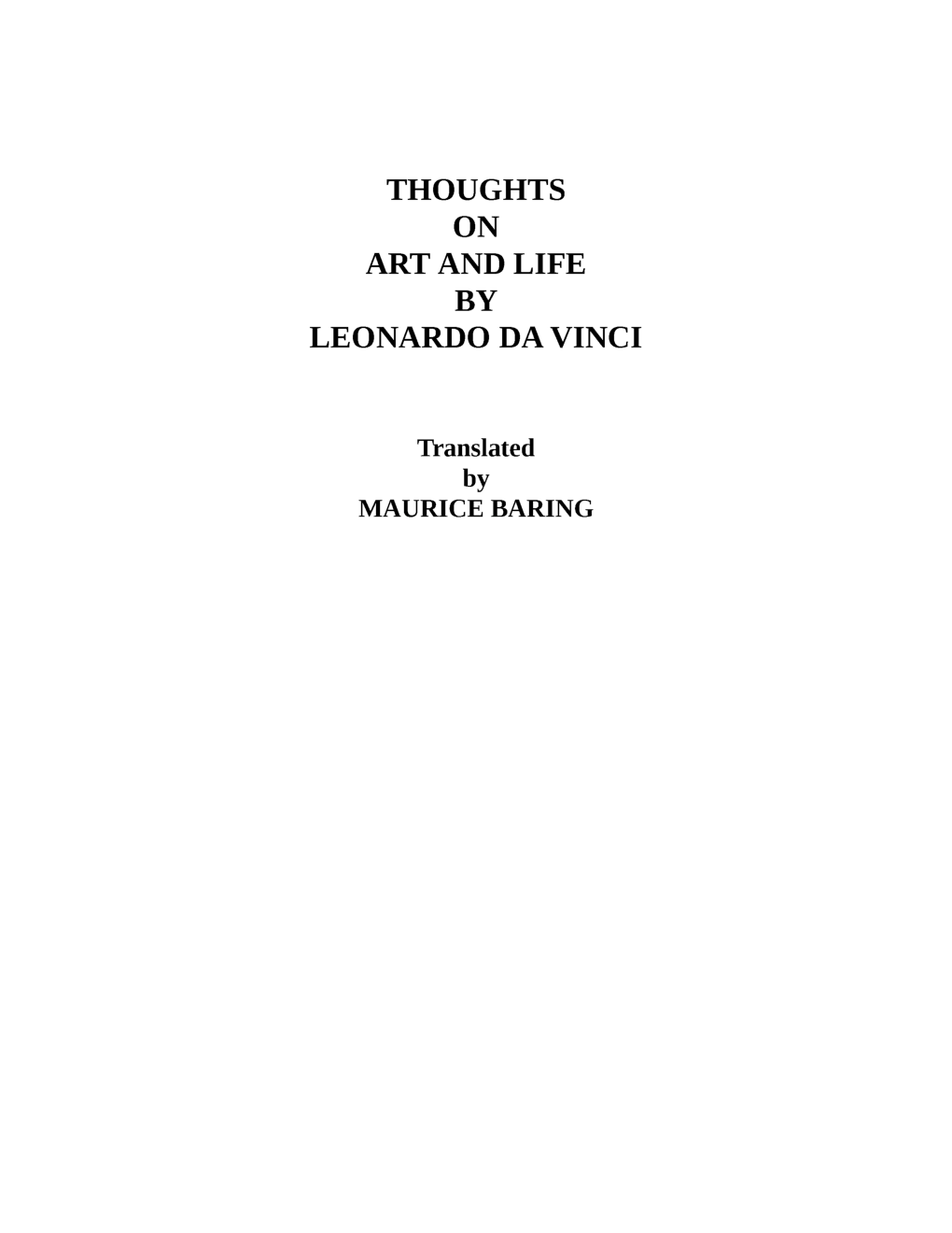 Thoughts On Art And Life  - Page 3