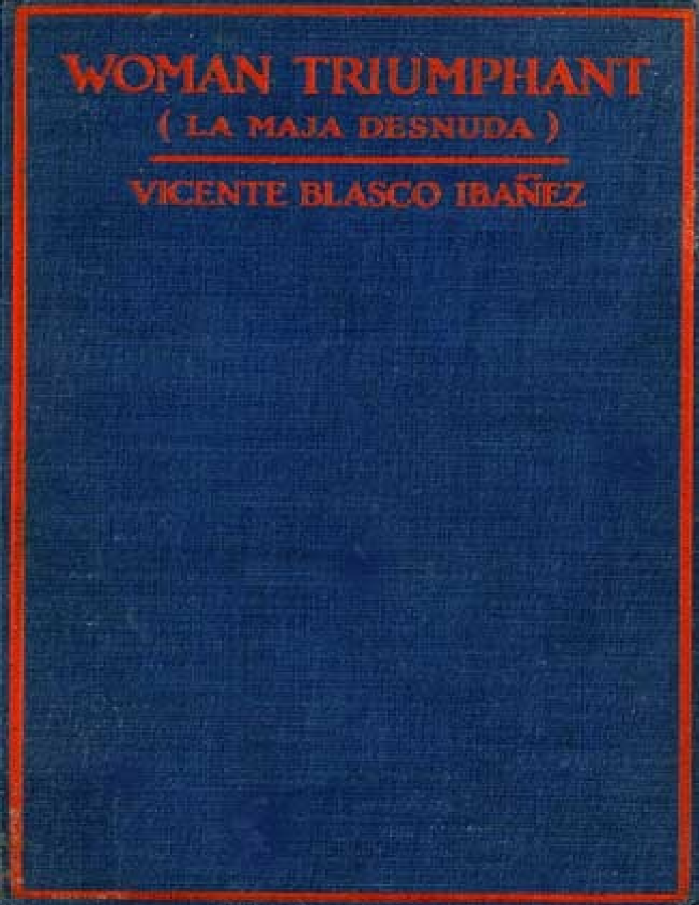 Woman Triumphant - Page 1