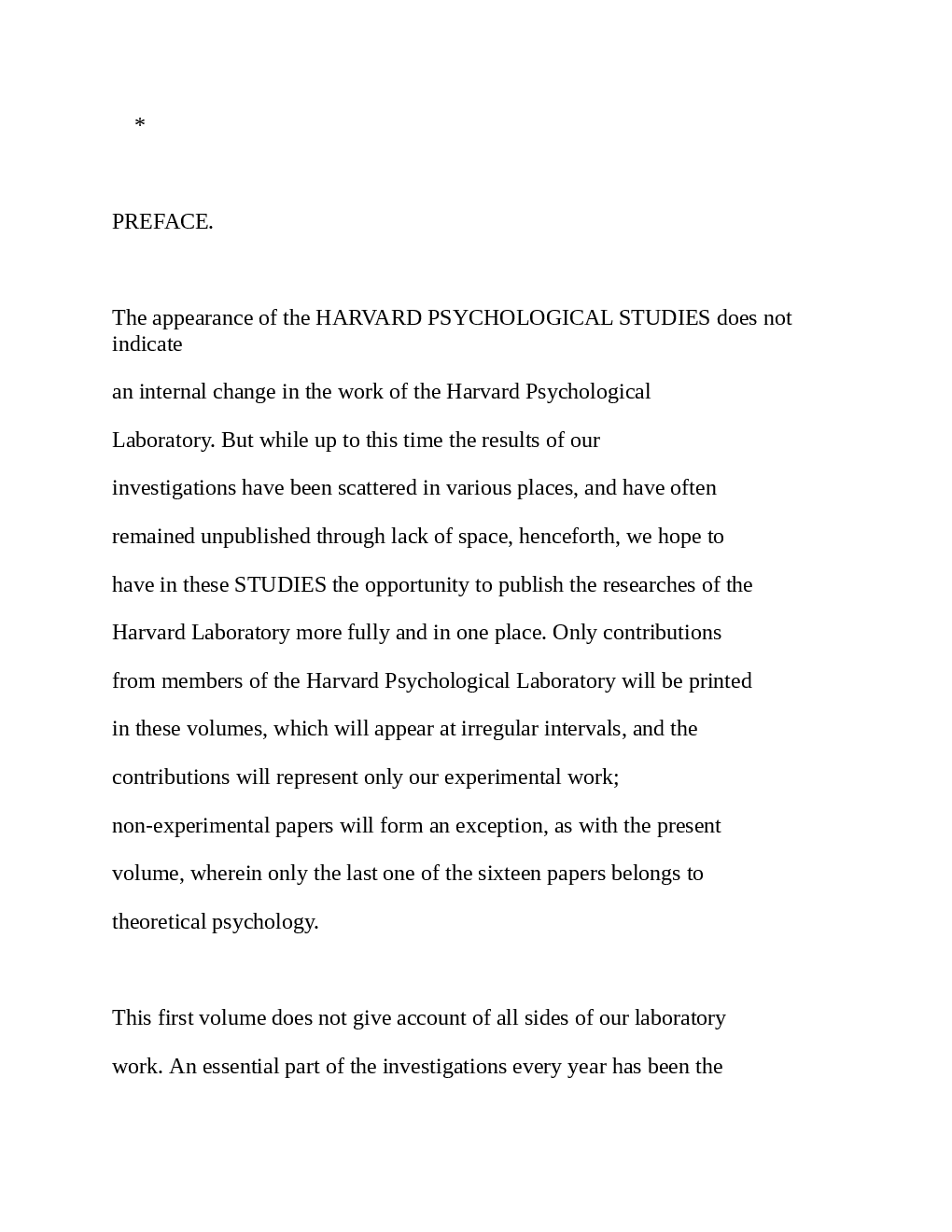 Harvard Psychological Studies Volume 1 - Page 2