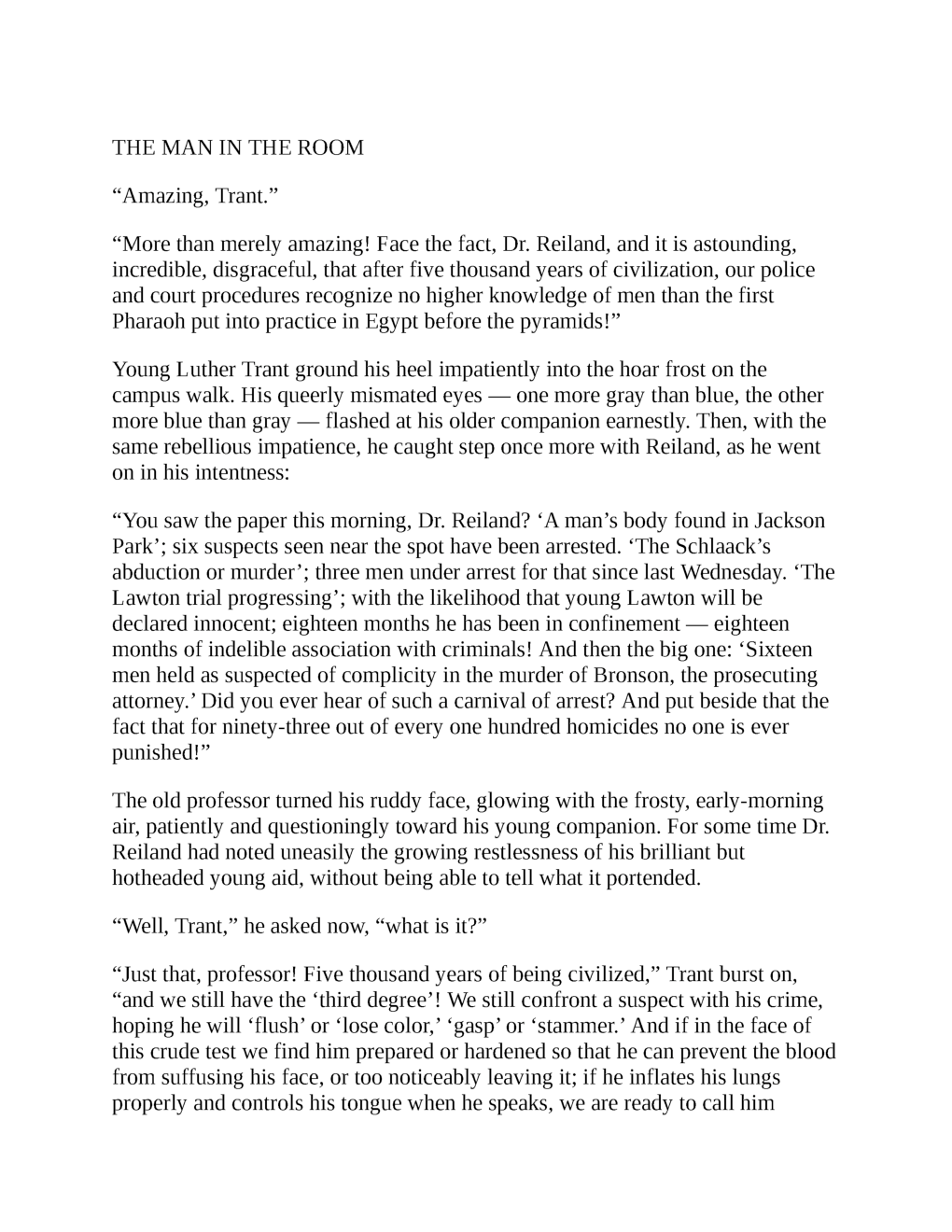 The Achievements Of Luther Trant - Page 4