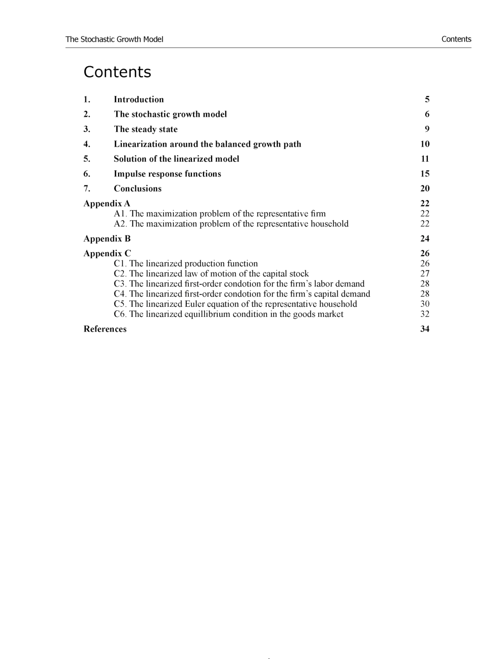 The Stochastic Growth Model - Page 4