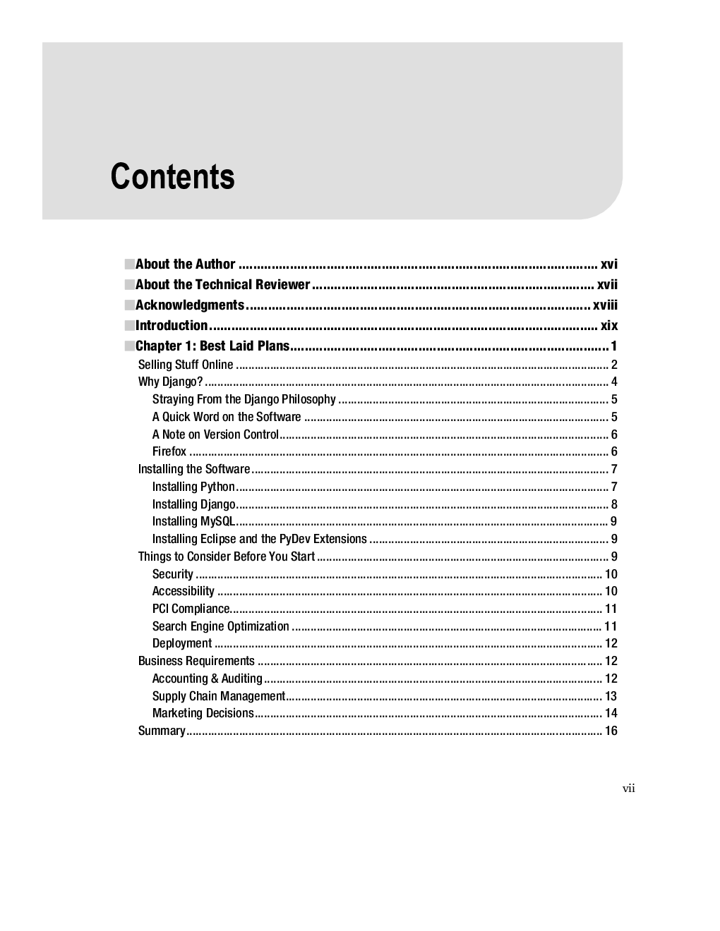 Beginning Django E-Commerce - Page 4