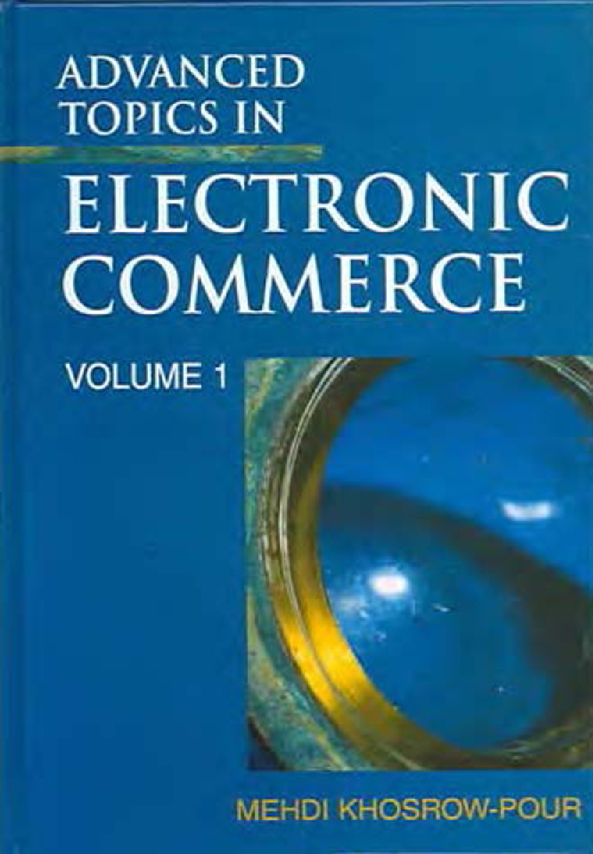 Advanced Topics In Electronic Commerce Volume-I - Page 1