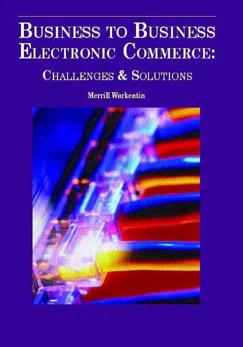 Business To Business Electronic Commerce - Page 1