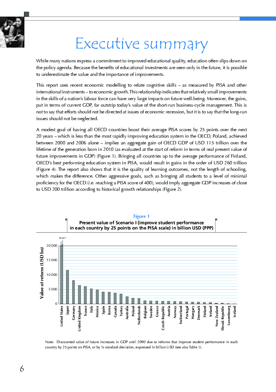 The High Cost Of Low Educational Performance - Page 5