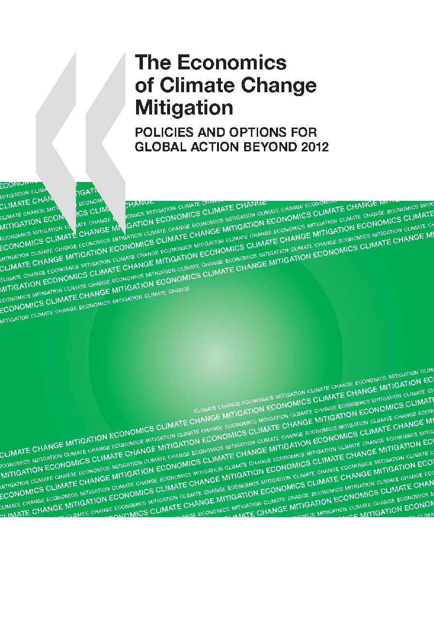The Economics Of Climate Change Mitigation - Page 1