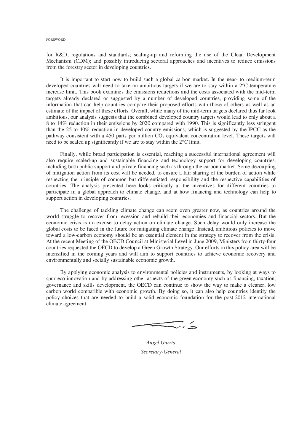 The Economics Of Climate Change Mitigation - Page 3