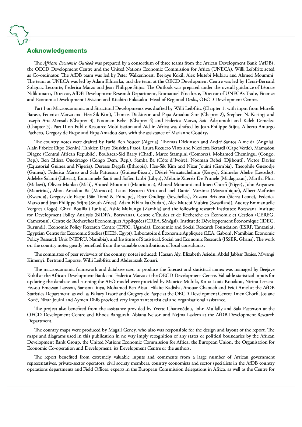 African Economic Outlook 2002-2003 - Page 3