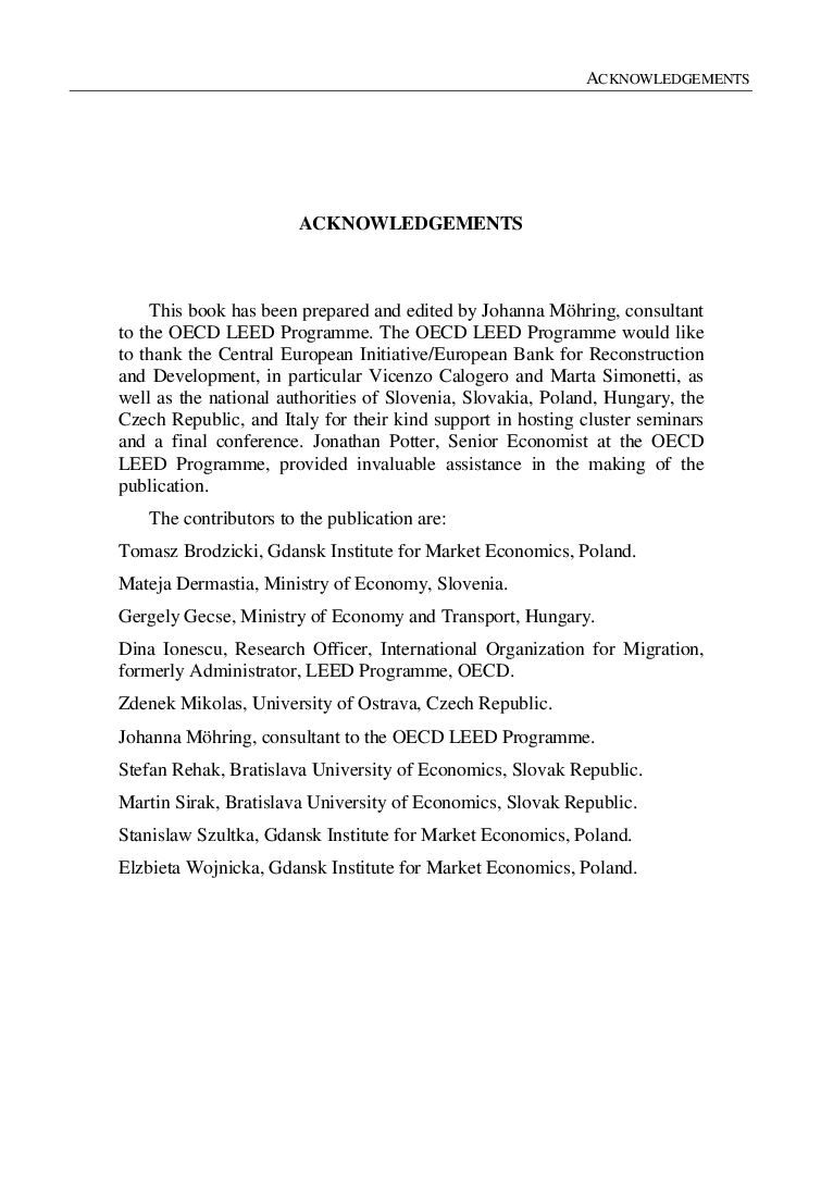 Business Clusters - Page 2