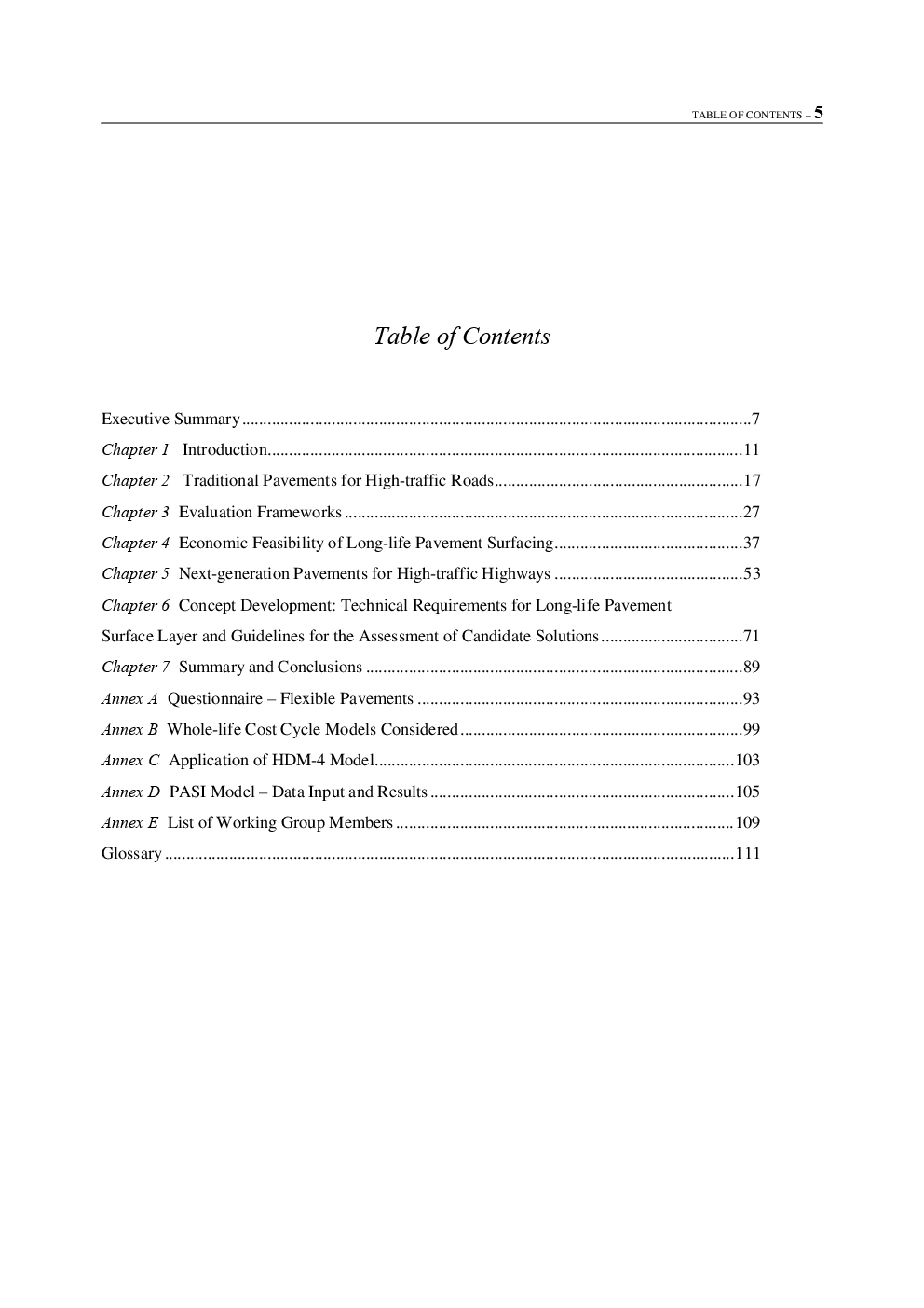 Economic Evaluation Of Long Life Pavements - Page 2